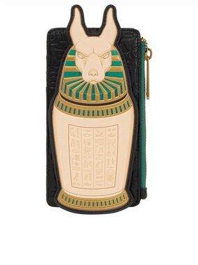 Loungefly The Mummy Anubis Zip Wallet